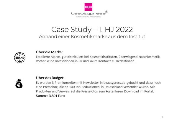 Case Study – 1. HJ 2022
