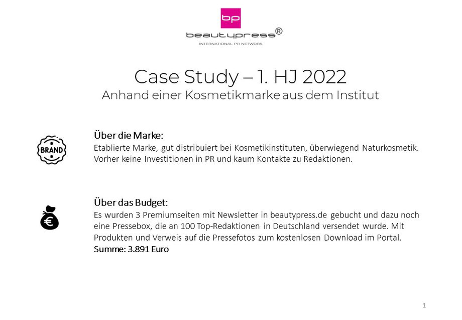 Case study first half-year 2022